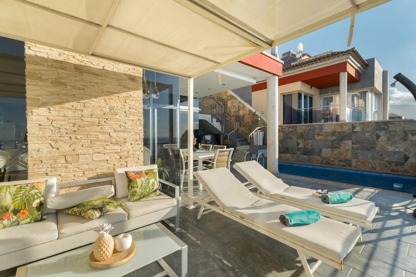 סנטה אורסולה Villa Golden Horizon Con Piscina Privada Climatizada מראה חיצוני תמונה