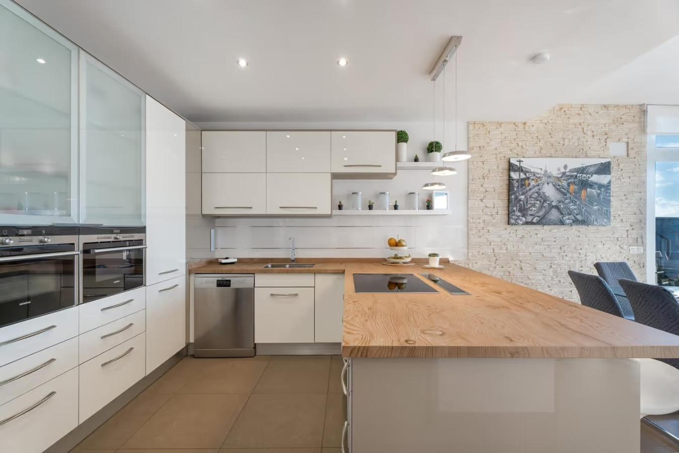 סנטה אורסולה Villa Golden Horizon Con Piscina Privada Climatizada מראה חיצוני תמונה