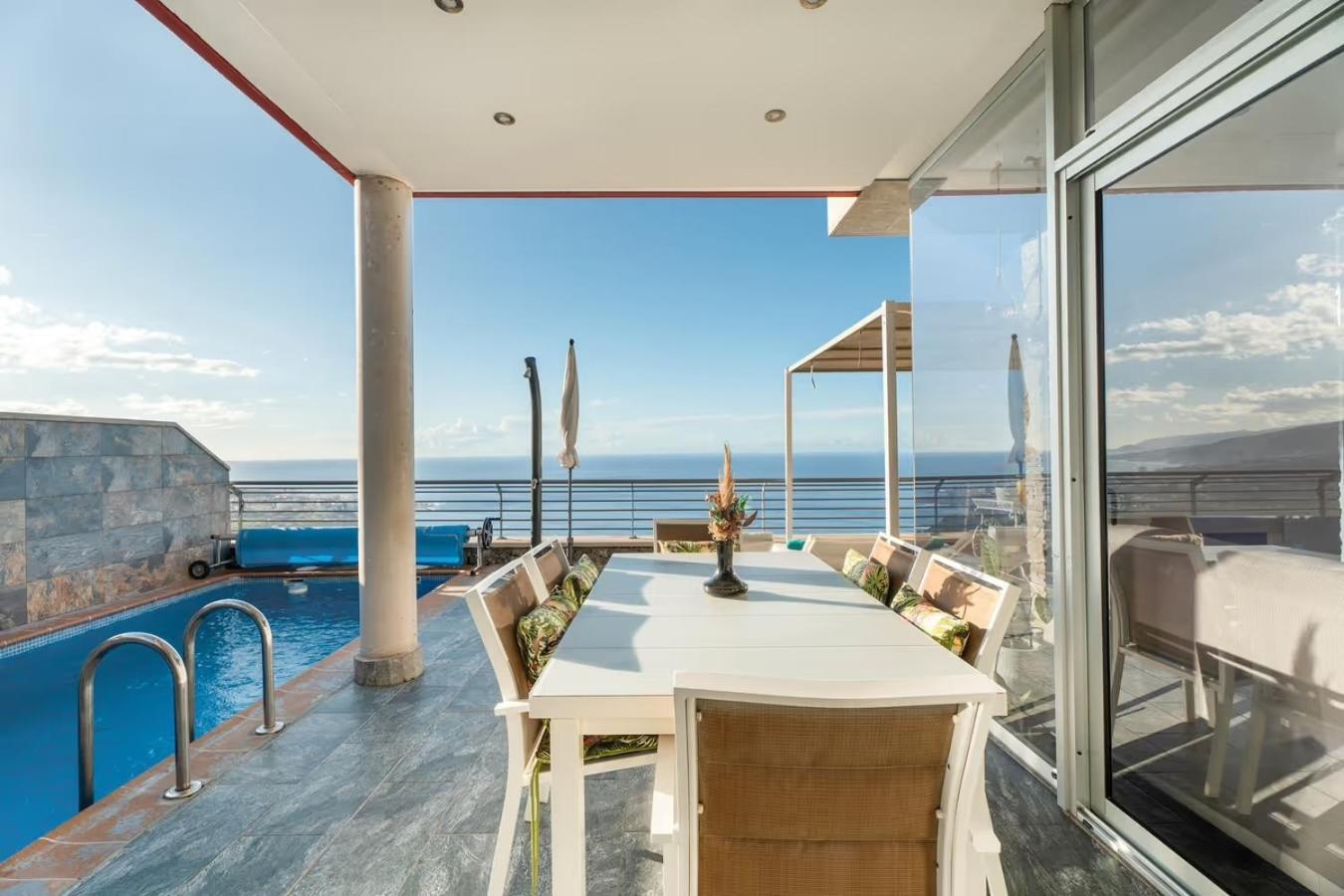 סנטה אורסולה Villa Golden Horizon Con Piscina Privada Climatizada מראה חיצוני תמונה